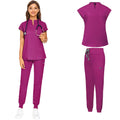 Rose Red Scrub Set