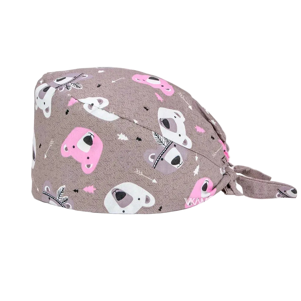 Bear Scrub Hat